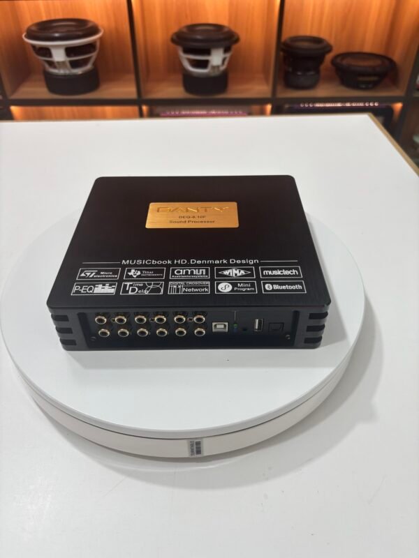 Car Audio DSP Processor with Built-in Amplifier