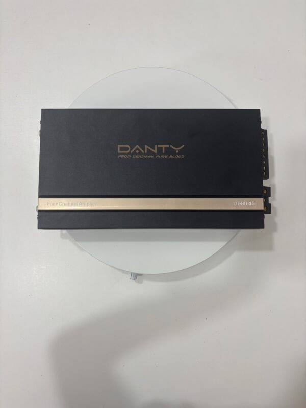80.4S-1 4‑Channel Car Power Amplifier – Four‑Way Audio Amplifier