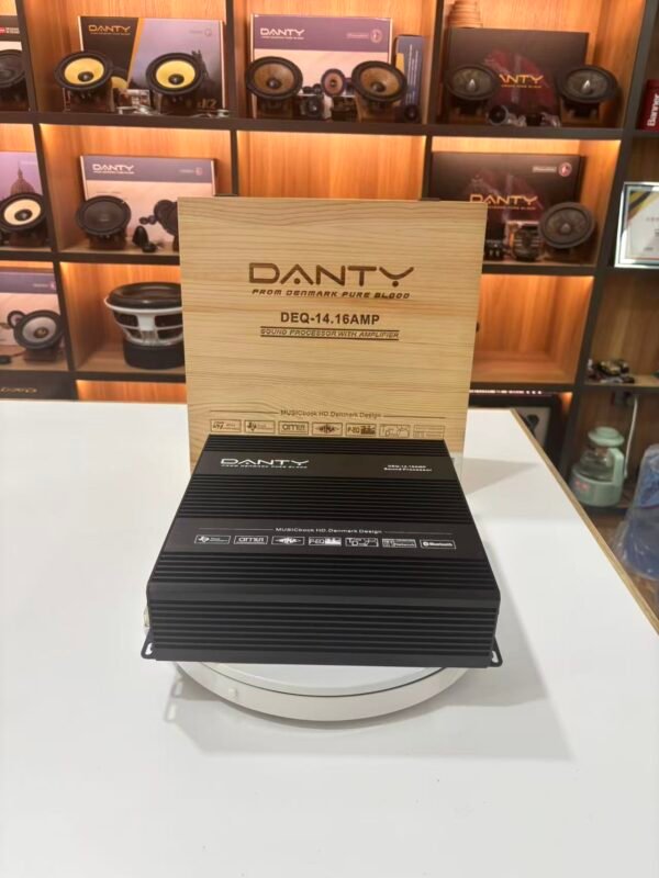 Car Audio DSP Processor with Built-in Amplifier