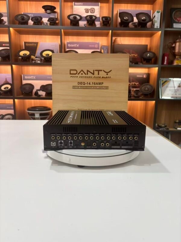 Car Audio DSP Processor with Built-in Amplifier