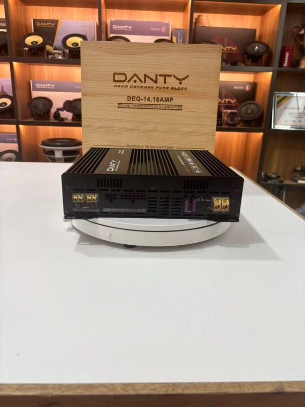 Car Audio DSP Processor with Built-in Amplifier