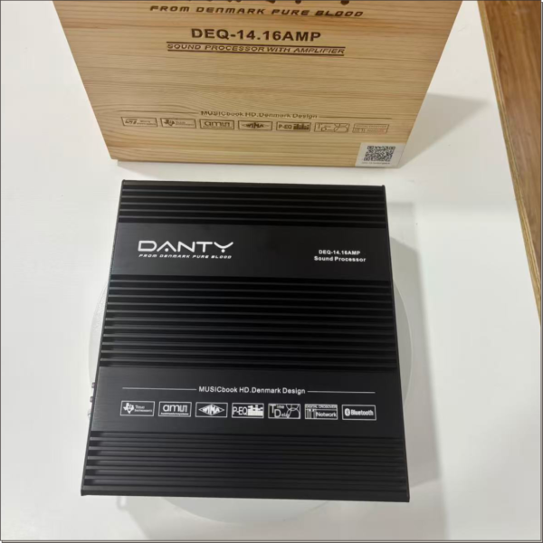 Car Audio DSP Processor with Built-in Amplifier