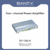 4‑Channel Car Power Amplifier – Four‑Way Audio Amplifier