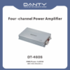 4‑Channel Car Power Amplifier – Four‑Way Audio Amplifier