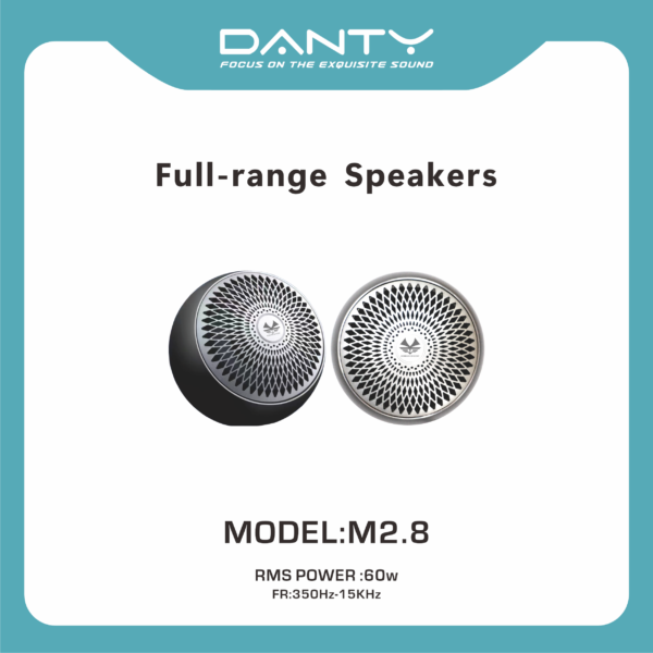 Car Full Range Speaker, Premium Full-Range Driver for Car Audio System