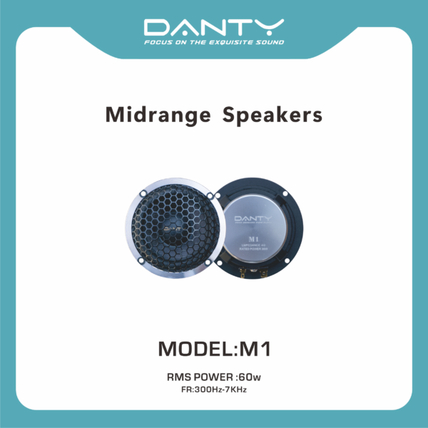 High Power Mid-Range Woofer for Car Audio System