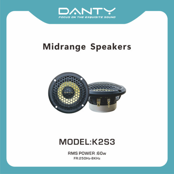High Power Mid-Range Woofer for Car Audio System