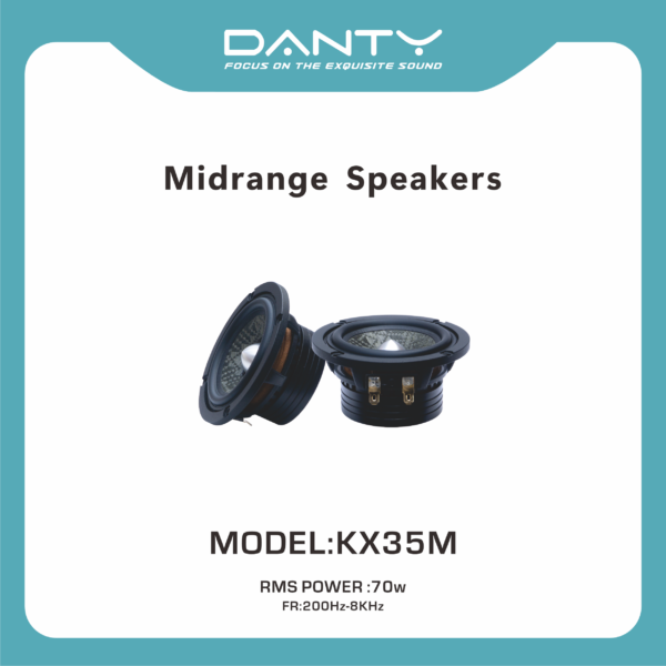 High Power Mid-Range Woofer for Car Audio System