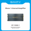 Mono 1‑Channel Car Amplifier – Monoblock Bass Amplifier