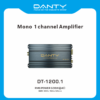 Mono 1‑Channel Car Amplifier – Monoblock Bass Amplifier