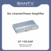 Six-channel Power Amplifier 6‑Channel Car Power Amplifier – Multi‑Channel Audio Amplifier