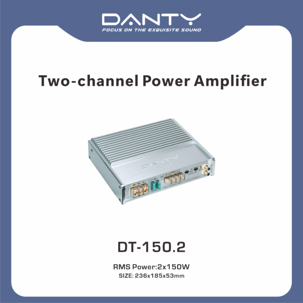 Two-Channel Car Power Amplifier