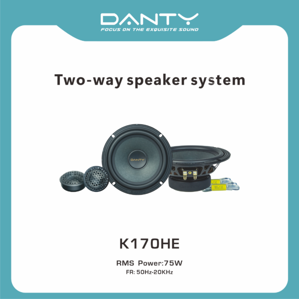 Automotive 2-Way Component Speaker Kit