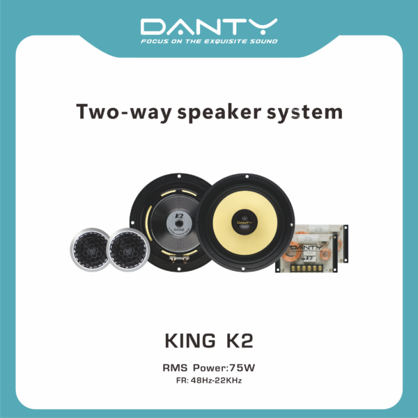 Automotive 2-Way Component Speaker Kit