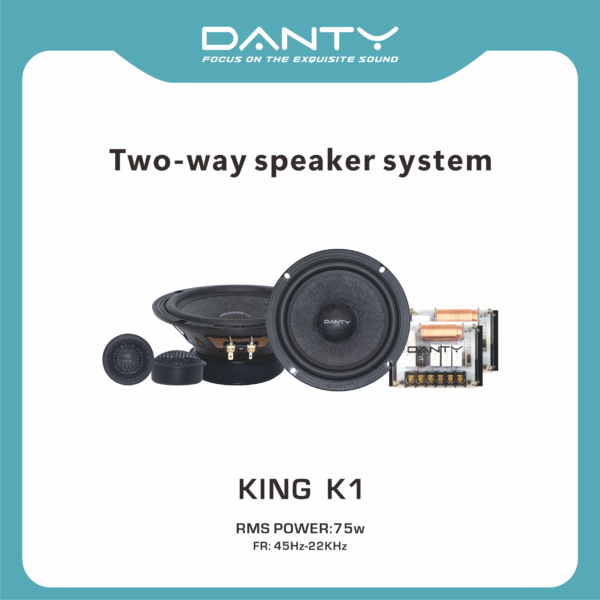 Automotive 2-Way Component Speaker Kit
