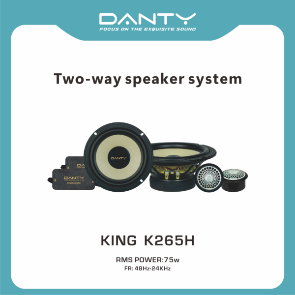 Automotive 2-Way Component Speaker Kit