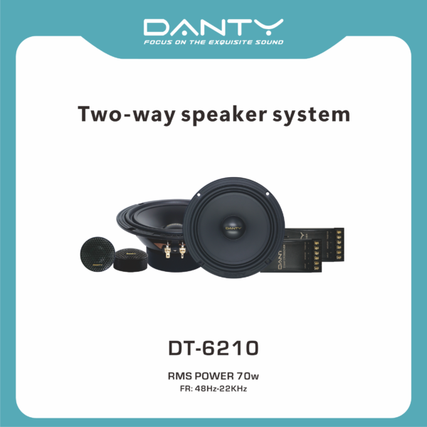 Automotive 2-Way Component Speaker Kit