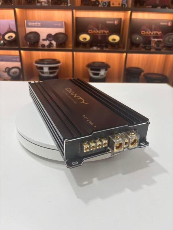 Mono 1‑Channel Car Amplifier – Monoblock Bass Amplifier
