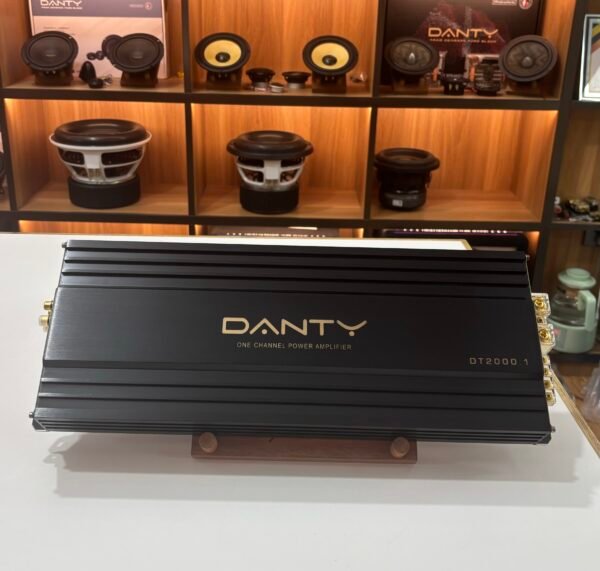 Mono 1‑Channel Car Amplifier – Monoblock Bass Amplifier