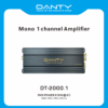 Mono 1‑Channel Car Amplifier – Monoblock Bass Amplifier