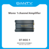 Mono 1‑Channel Car Amplifier – Monoblock Bass Amplifier