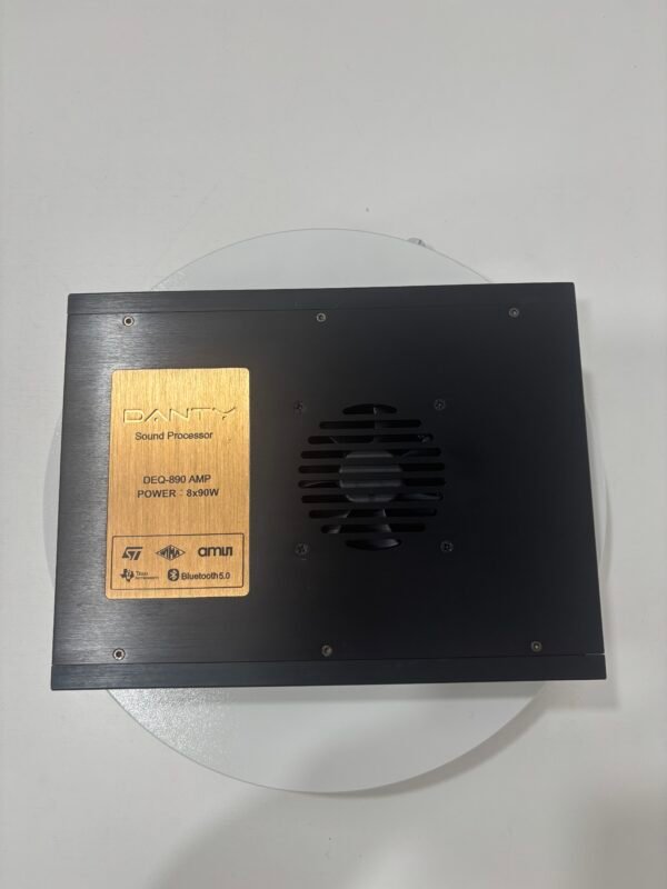 Car Audio DSP Processor with Built-in Amplifier