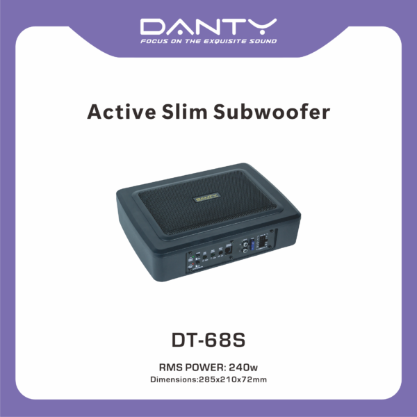 Ultra Slim Active Subwoofers