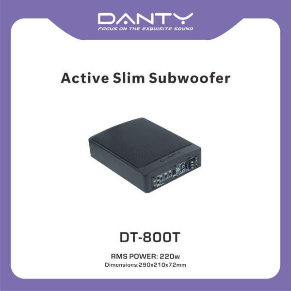 Ultra Slim Active Subwoofers