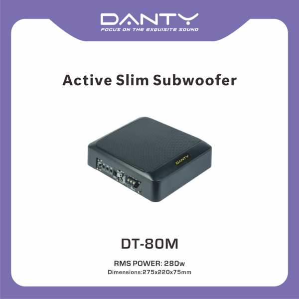Ultra Slim Active Subwoofers