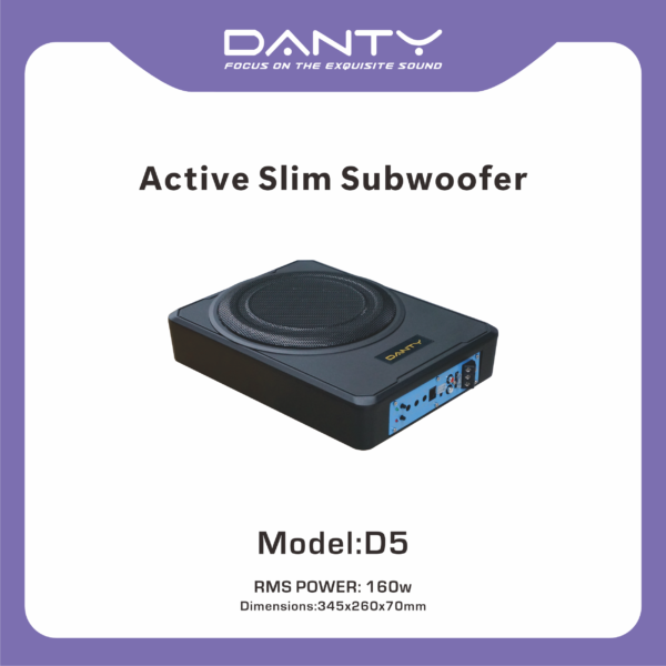 Ultra Slim Active Subwoofers