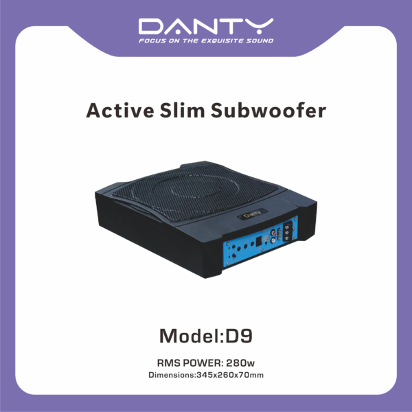 Ultra Slim Active Subwoofers