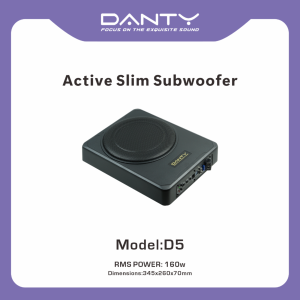 Ultra Slim Active Subwoofers