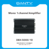 Mono 1‑Channel Car Amplifier – Monoblock Bass Amplifier