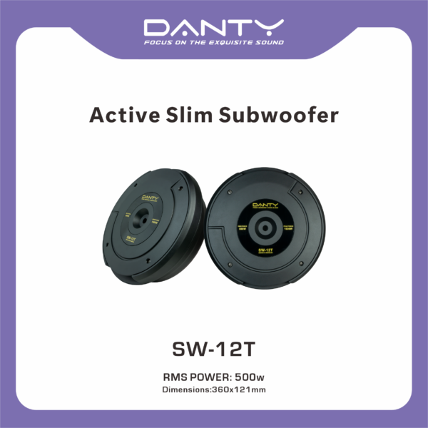 Ultra Slim Active Subwoofers