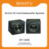 12″ Active Car Subwoofer | Powered Bass System for Deep, Punchy Trunk Audio