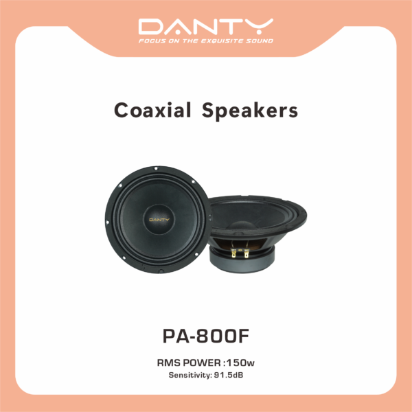 国际800F Pro Audio Coaxial Speaker for Cars