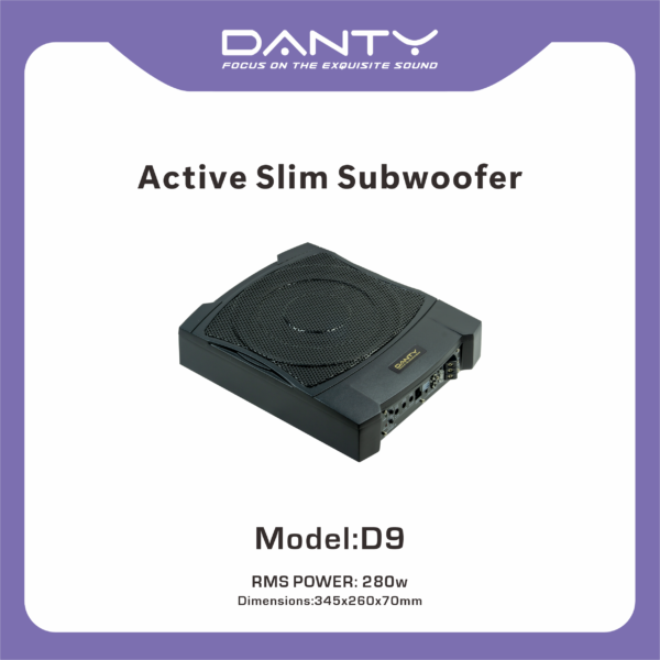 Ultra Slim Active Subwoofers