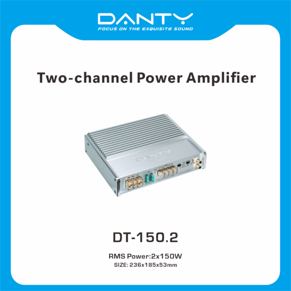 Two-Channel Car Power Amplifier