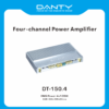 4‑Channel Car Power Amplifier – Four‑Way Audio Amplifier